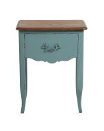 Table de chevet 1 tiroir en épicéa