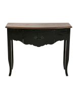 Console noire en épicéa