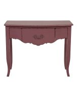 Console lilas 3 tiroirs en épicéa