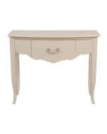 Console blanche en épicéa