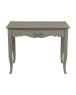 Bureau gris 1 tiroir en épicéa