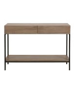 Console contemporaine en frêne massif - Demeure