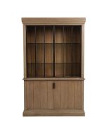 Buffet vitré en bois et métal - Demeure