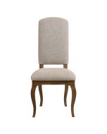 Chaise en mastic grisé et frêne massif - Romy