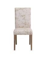 Chaise en frêne massif et tissu Paradisier - Romane