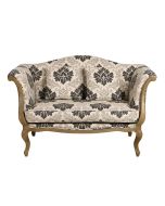 Banquette 2 places en tissu arabesque - Apolline