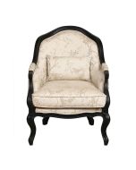 Fauteuil cabriolet en tissu paradisier - Constant