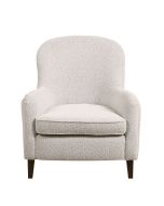 Fauteuil en tissu flocon - Oscar