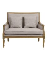 Banquette 2 places en chêne massif - Victoire