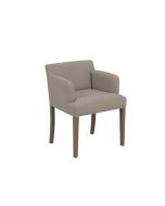 Fauteuil de table en frêne et tissu - Marceau