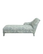 Méridienne droite en tissu toile de Jouy - Eugénie