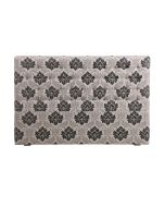 Tête de lit capitonnée 180 cm en hévéa et tissu Arabesque - Capucine