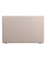 Tête de lit 180 cm tissu beige sans capitons - Capucine