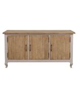 Buffet bas 3 portes en épicéa massif - Provence