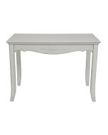 Bureau blanc vieilli 1 tiroir - Lubéron