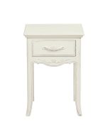 Table de chevet blanche - Lubéron