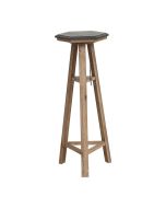 Selle de sculpteur en acacia et béton - Horizon