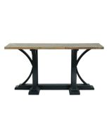 Console noire en épicéa massif - Vénitiennes