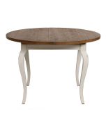 Table ronde extensible en épicéa massif 4 à 8 personnes - Provence