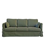 Canapé 4 places en tissu kaki - Welsh