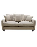 Canapé 3 places en lin écru - Rivoli