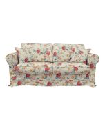 Canapé 3 places en tissu motif fleuri - Crowson