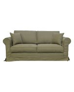 Canapé 3 places en tissu beige Sirocco 9605 - Crowson