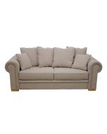 Canapé 3 places en tissu kaki - Bellagio