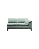 Module 2 places accoudoir droit en tissu gris - Stockholm