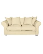 Canapé 3 places en tissu beige - Melbourne