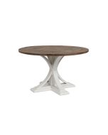 Table ronde en épicéa 4 à 6 personnes - Vénitiennes