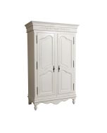 Armoire penderie 2 portes en bois - Romance