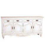 Buffet bas 4 portes en bois - Romance