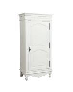 Armoire penderie bonnetière 1 porte en bois - Romance