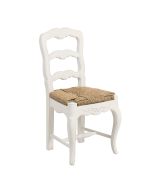 Chaise paillée en bois - Romance