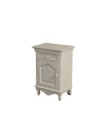 Table de chevet 1 porte 1 tiroir - Romance
