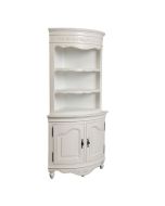 Buffet vaisselier d'angle blanc - Romance