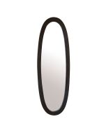 Miroir ovale en aluminium