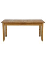 Table à manger extensible en épicéa naturel ciré 10 à 12 personnes - First