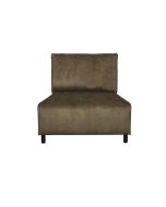 Canapé 1.5 places sans accoudoir - Bergamo