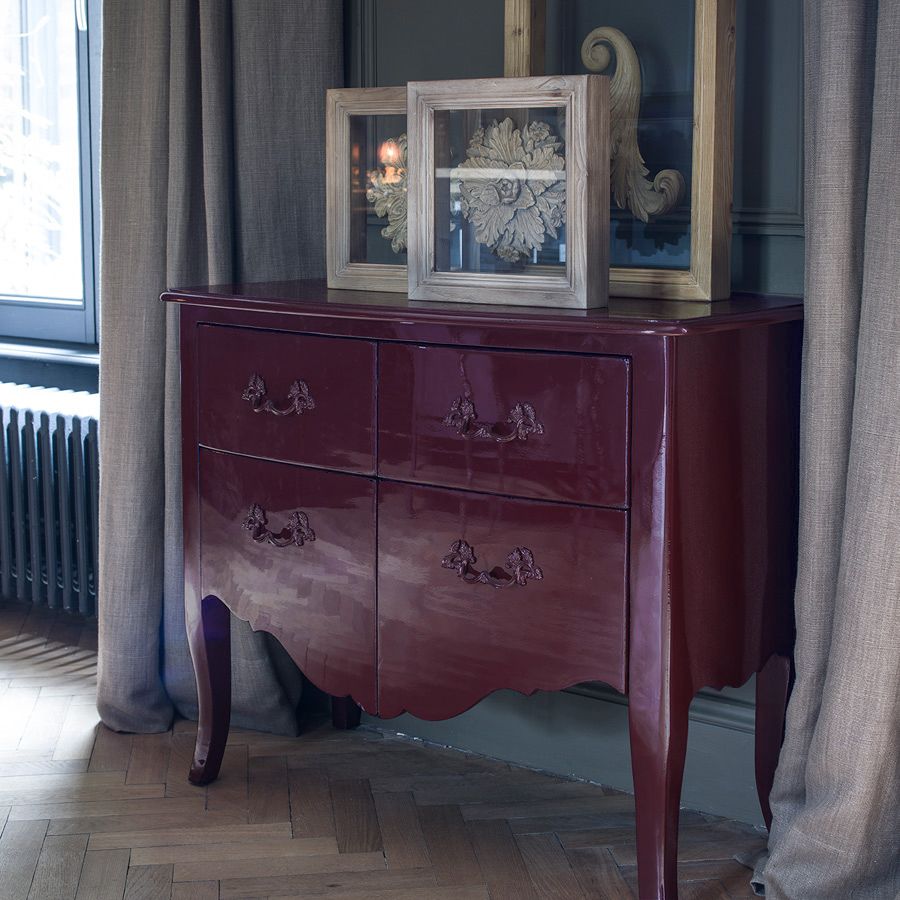 Commode 4 tiroirs en épicéa