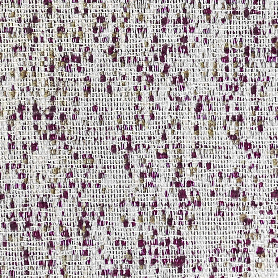 TISSÉ NATUREL MOUCHETÉ VIOLINE